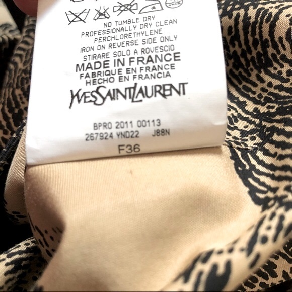 SOLD❣️Reserved for O./YSL Skirt•Spring 2011 Runway - Picture 12 of 13